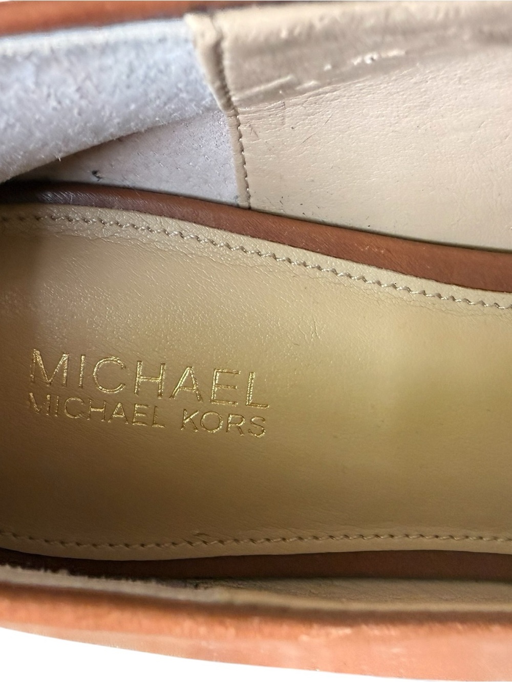 Michael Kors Jess Women's Brown Pointed-Toe Flats - Picture 4 of 8